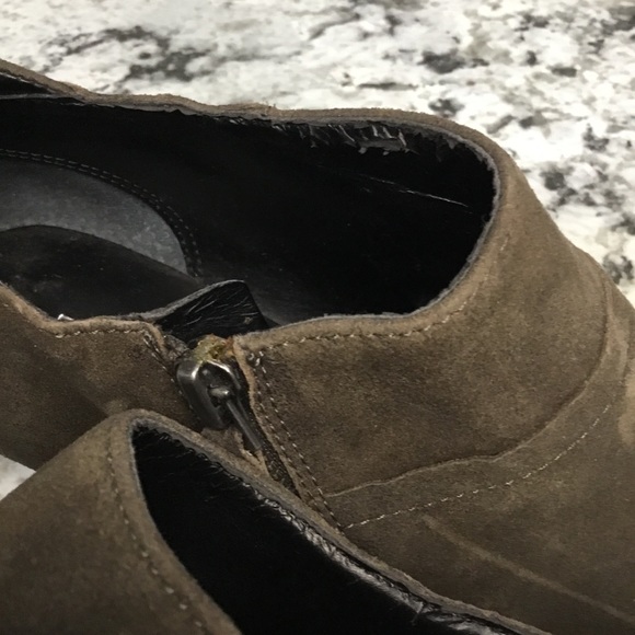 Franco Sarto Greco Suede Ankle Boot Booties - Picture 8 of 13